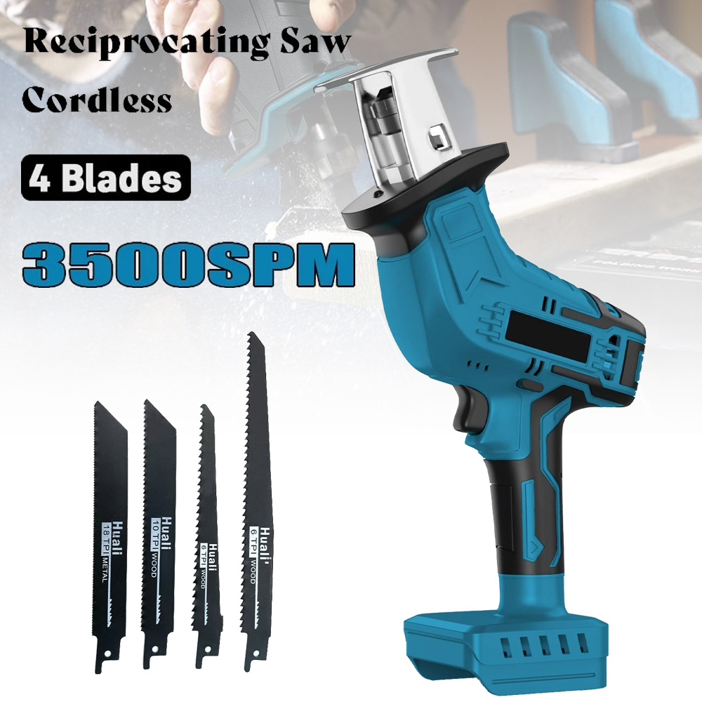 Reciprocating Saw Cordless - 마키타 18V 배터리용 무선 왕복톱, 목재,