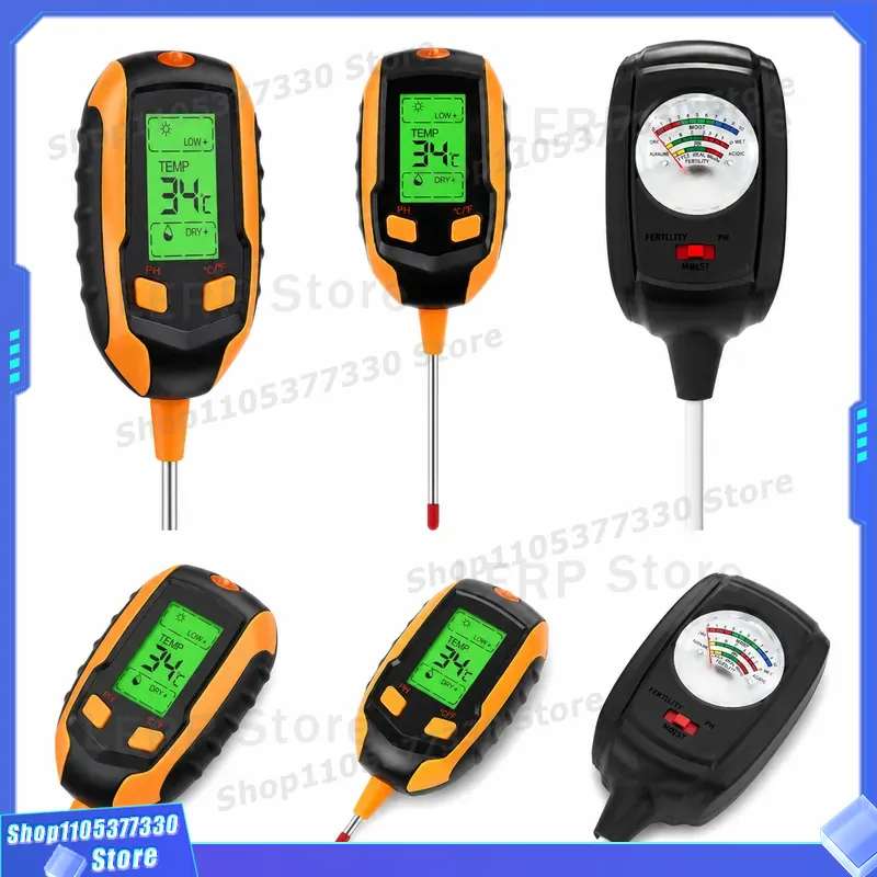 Power Tools Display - 디지털 토양 테스터 배터리 구동 수분