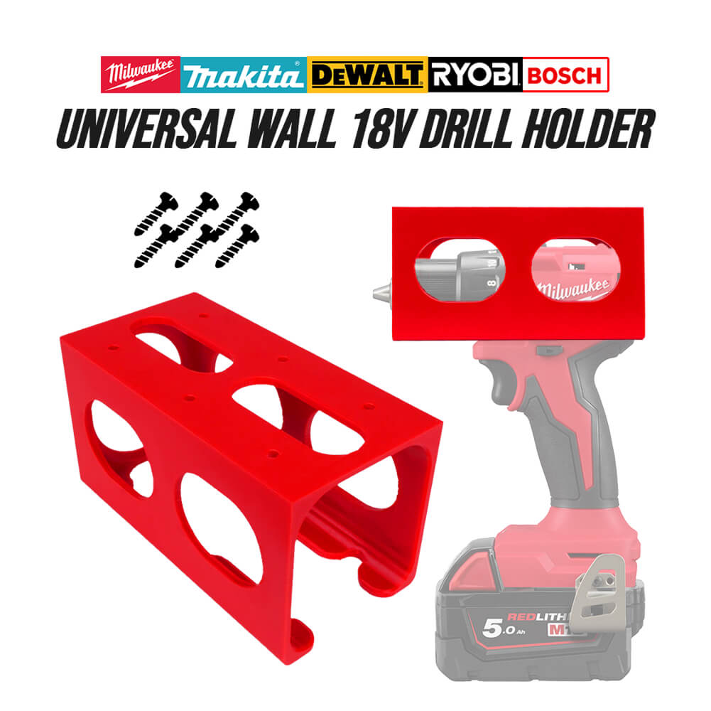 Power Tools Holder - 범용 18V 드릴 벽걸이형 홀더, 무선