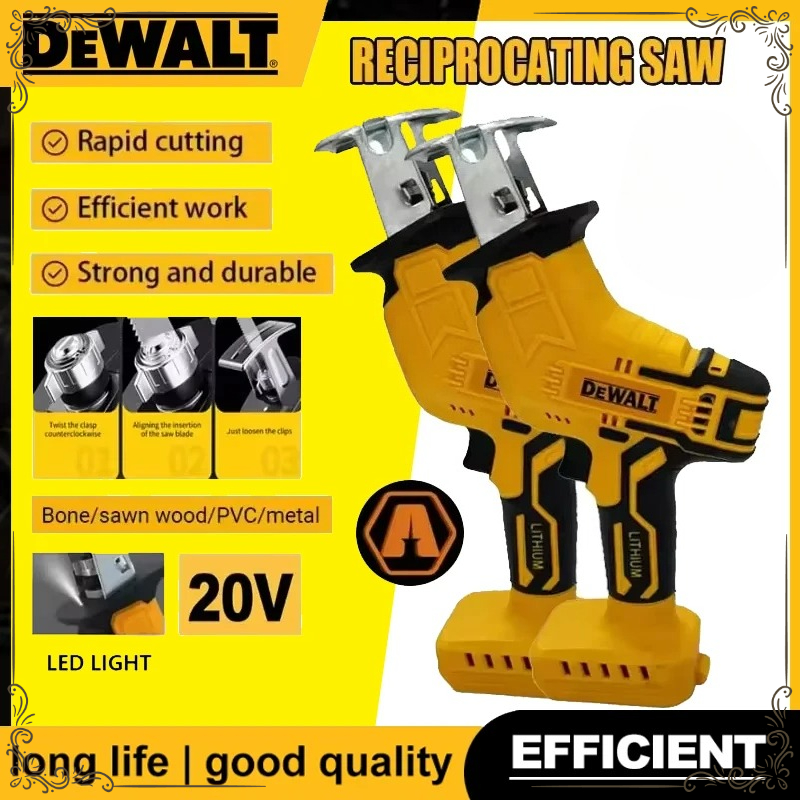 Reciprocating Saw Cordless - Dewalt 브러시리스 왕복톱 2800RPM 전기톱 다기능