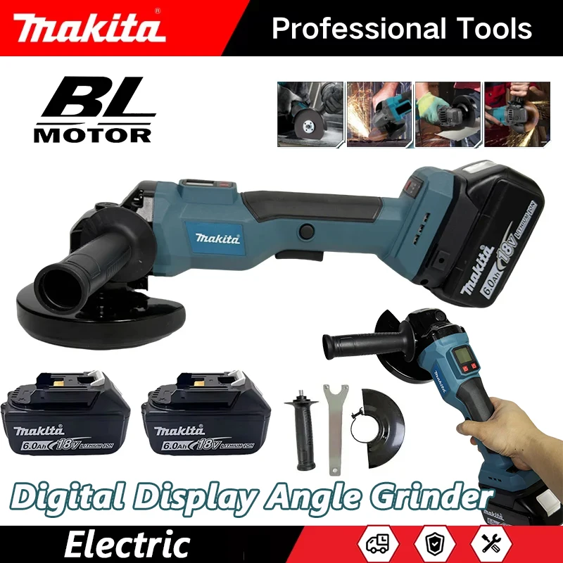 Power Tools Display - 마키타 공구 125MM 브러시리스 전동 앵글