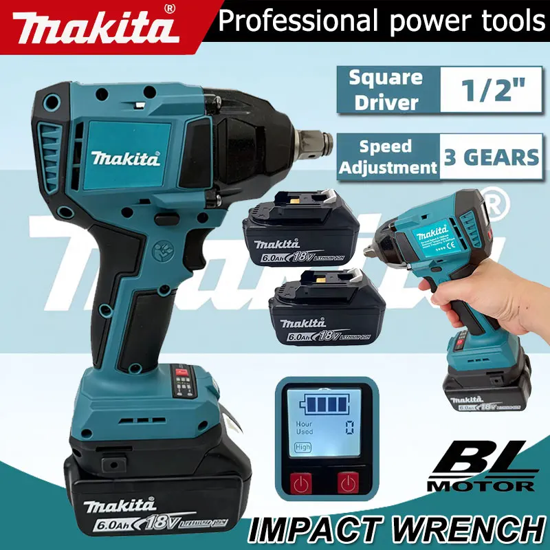 Power Tools Display - 마키타 디지털 디스플레이 전동 임팩트 렌치