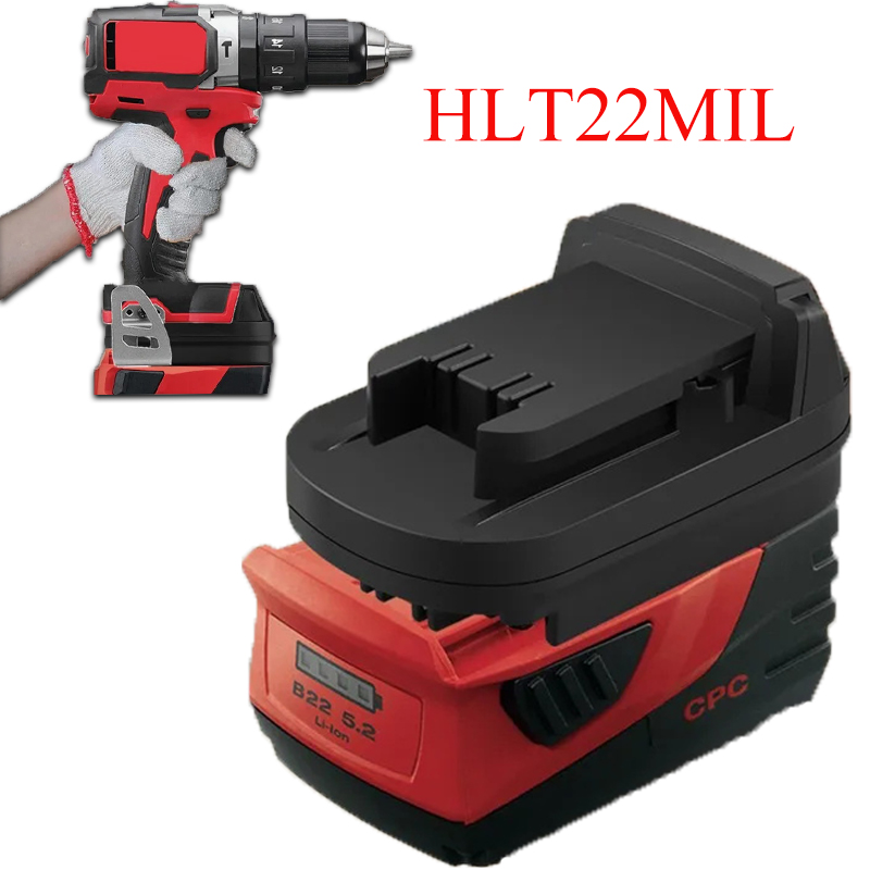 Power Tools Hilti - 밀워키 18V 전동 공구용 배터리 어댑터