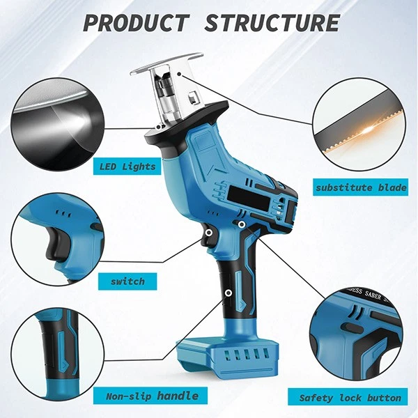 마키타 18V 배터리용 무선 왕복톱, 목재, 금속, P - Reciprocating Saw Cordless 리뷰 및 가격