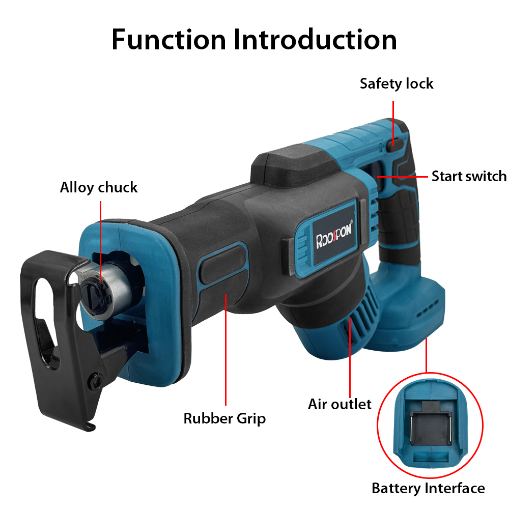 전기 왕복톱 대형 모델 리튬 무선 목재 금속 절단 휴대 - Reciprocating Saw Cordless 리뷰 및 가격