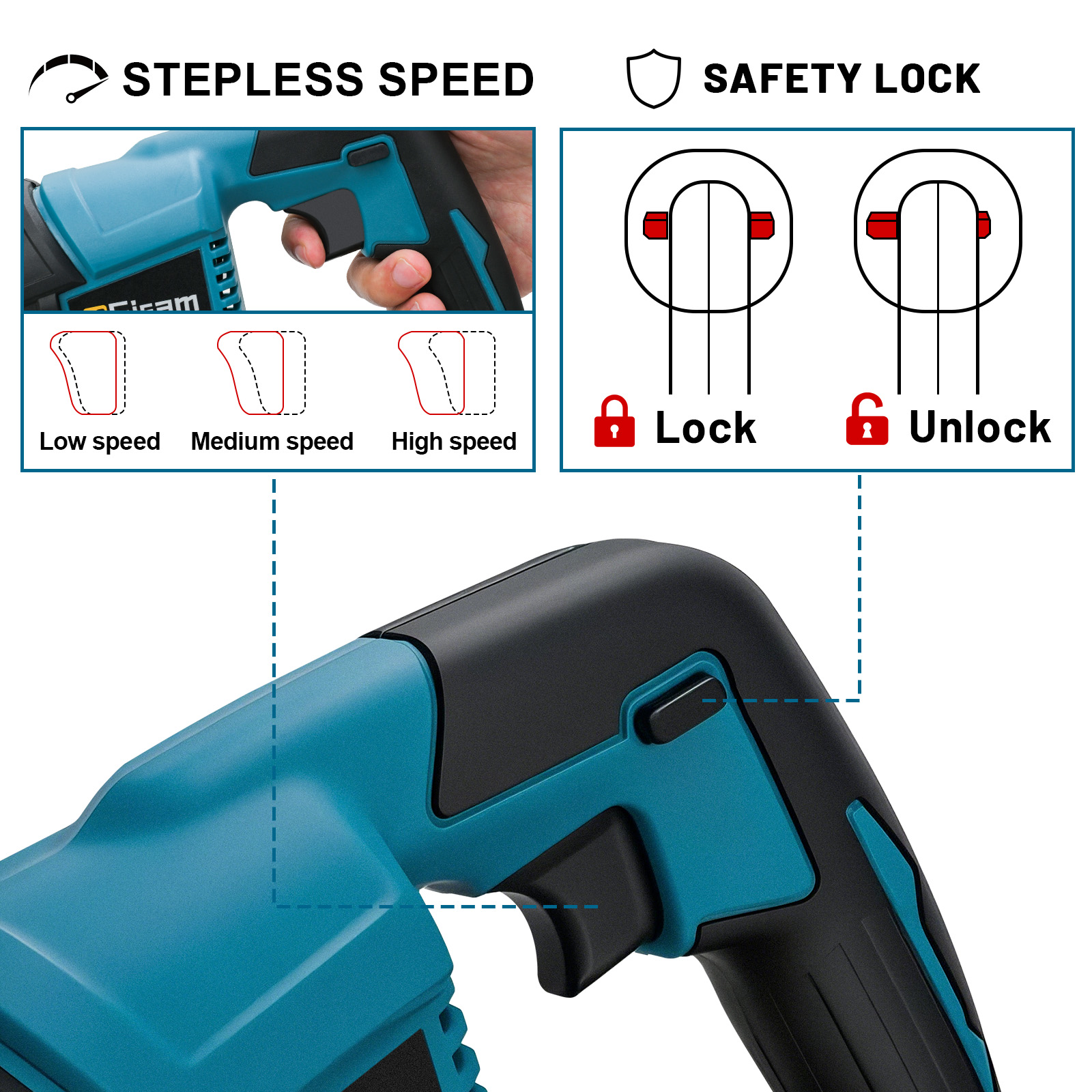 Gisam 3000W 10000SPM 전기 왕복 톱 전 - Reciprocating Saw Cordless 리뷰 및 가격