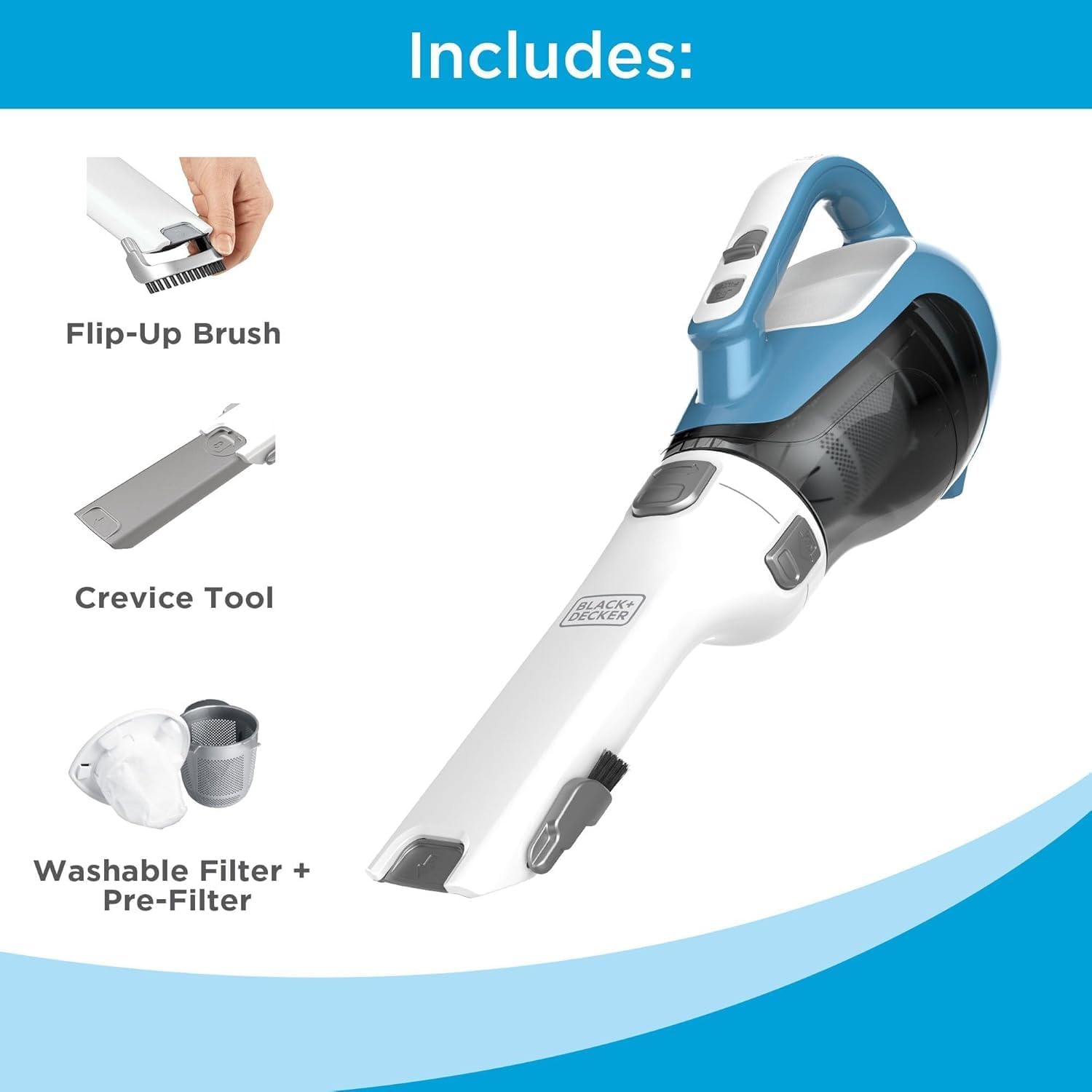 가정 및 차량용 무선 핸디형 진공청소기, 강력한 흡입력 - Power Tools Images 리뷰 및 가격