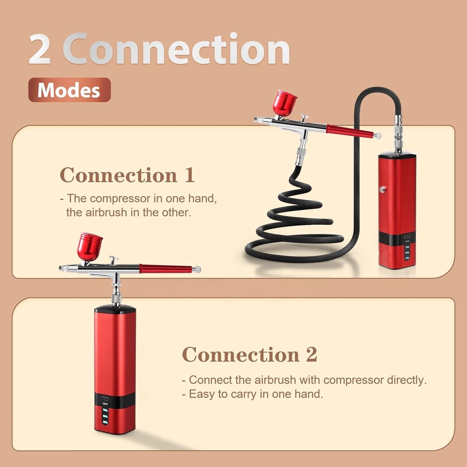 컴프레서가 포함된 에어브러시 키트, 32PSI 휴대용  - Air Compressor Mini 리뷰 및 가격
