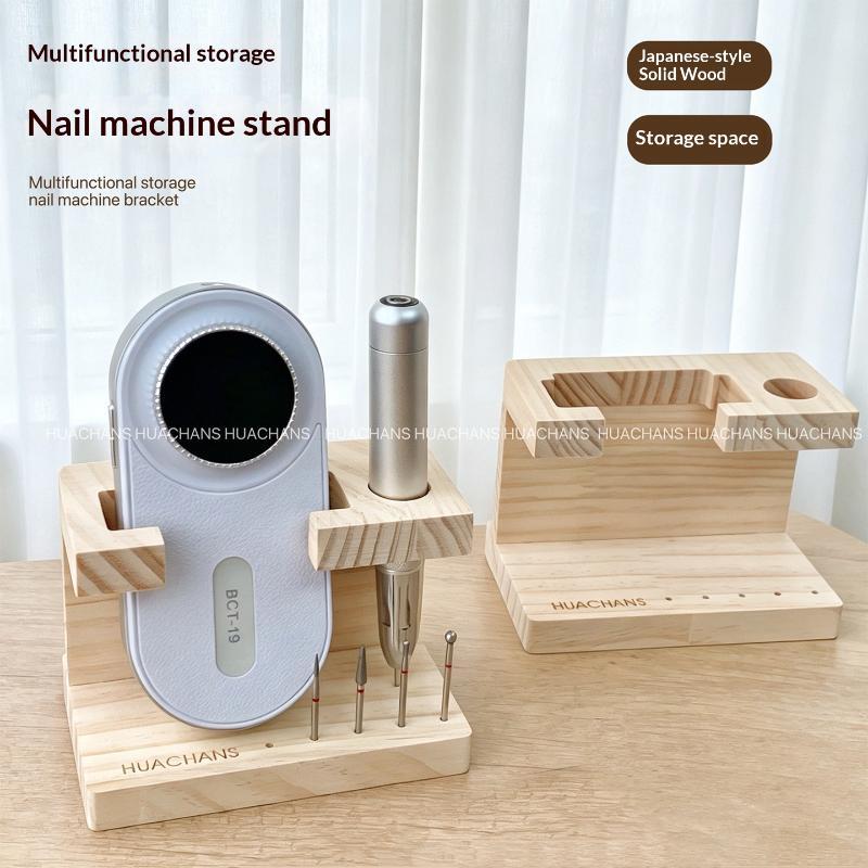 1Pcs 여름 네일 드릴 머신 비트 나무 홀더 네일 트 - Power Tools Holder 리뷰 및 가격