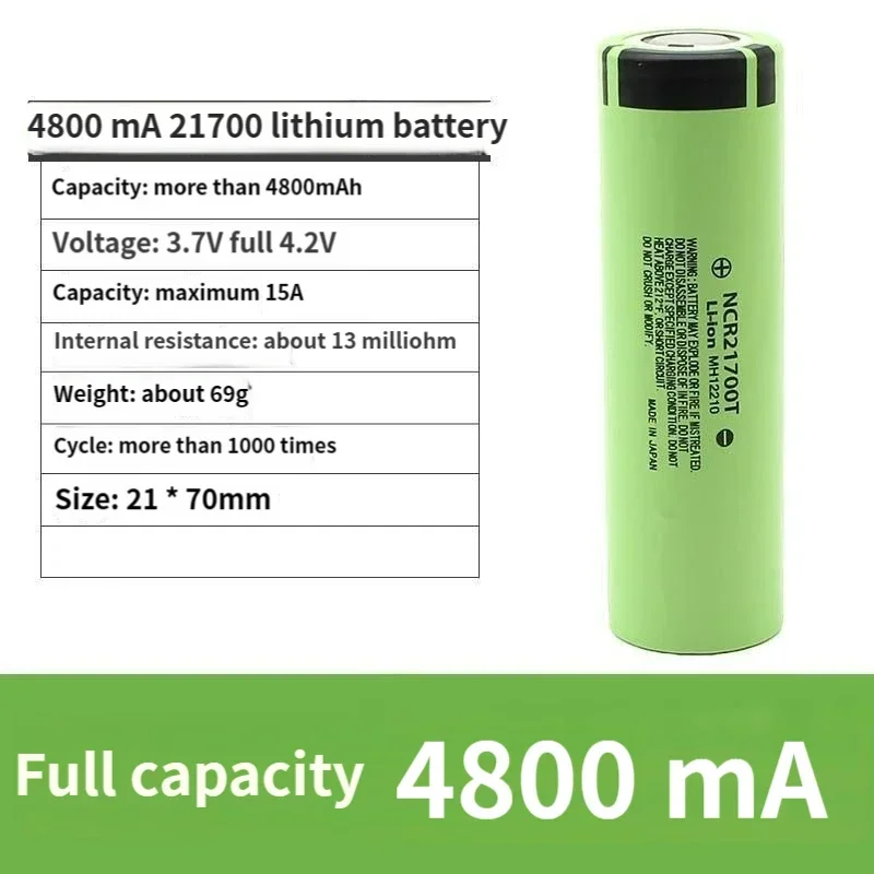 파나소닉 21700 4800mah 3.7v 리튬 충전식 - Power Tools Panasonic 리뷰 및 가격