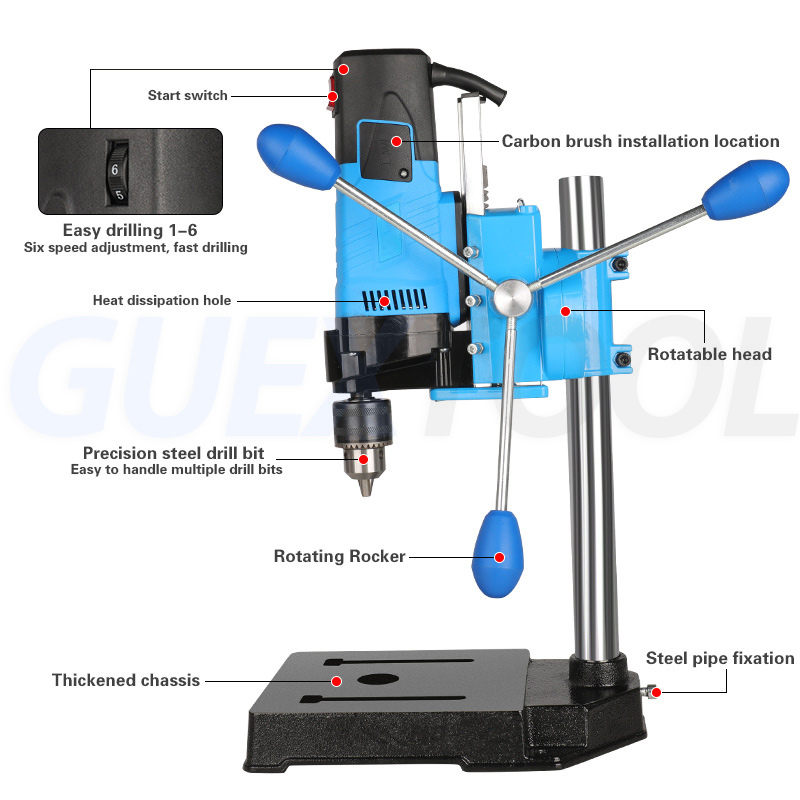 디지털 디스플레이 벤치 드릴 공구 1200W 고출력 고 - Power Tools Display 리뷰 및 가격