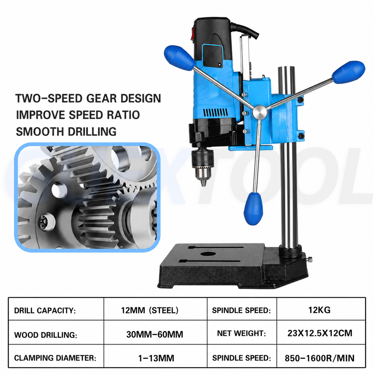 디지털 디스플레이 벤치 드릴 공구 1200W 고출력 고 - Power Tools Display 리뷰 및 가격