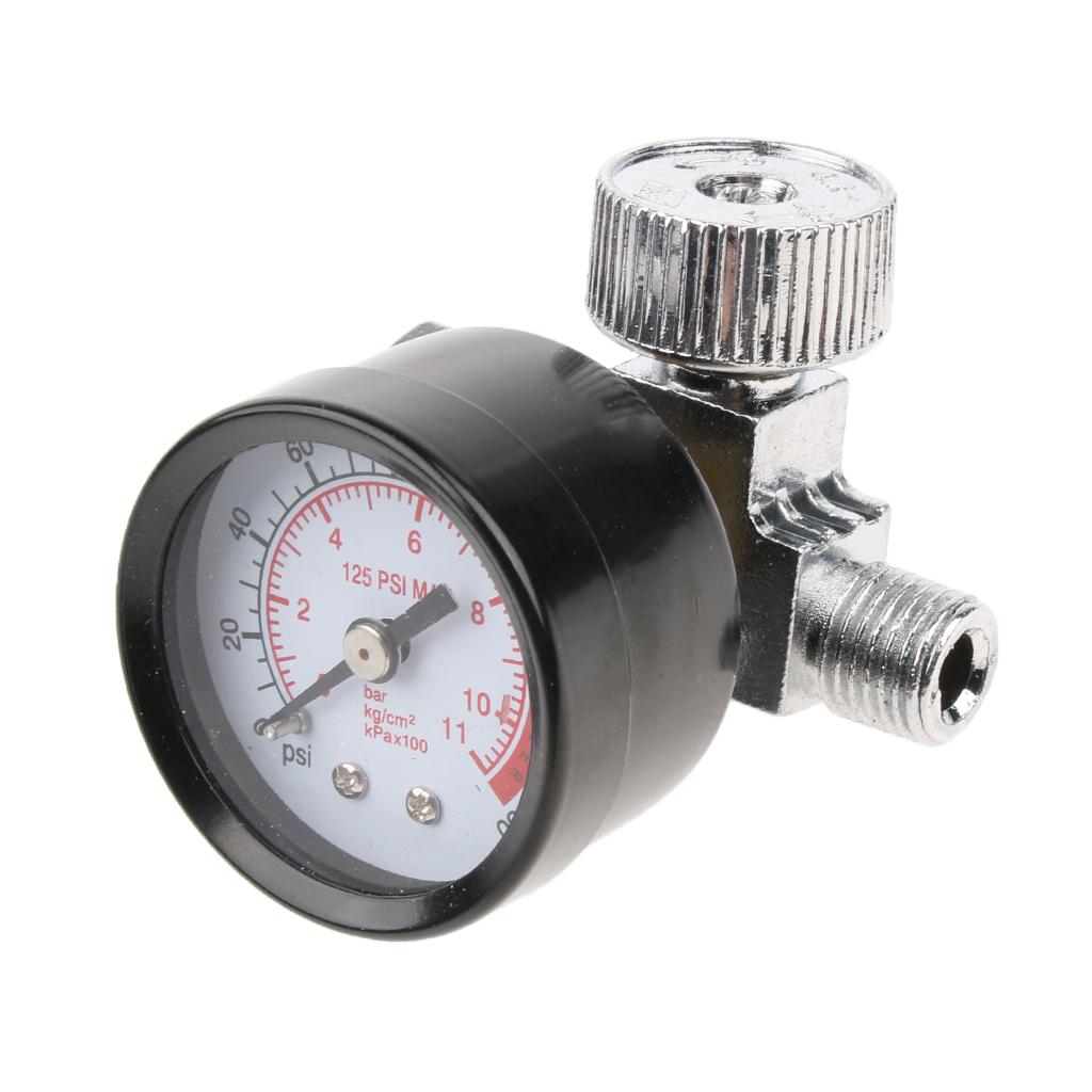 미니 공기 조절기 밸브 조정 가능한 공기 압력 측정기  - Air Compressor Mini 리뷰 및 가격